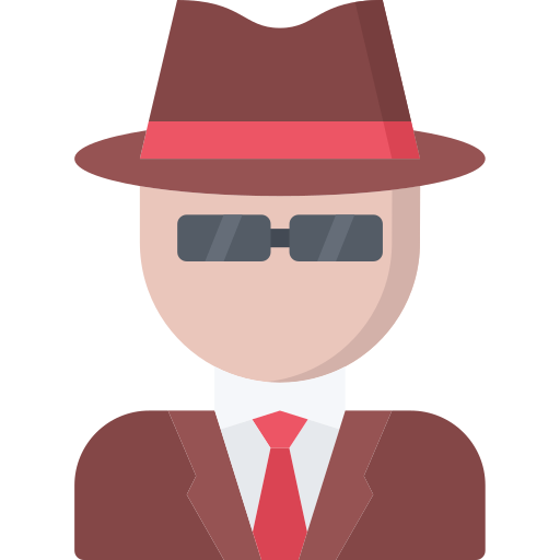agent Coloring Flat icon