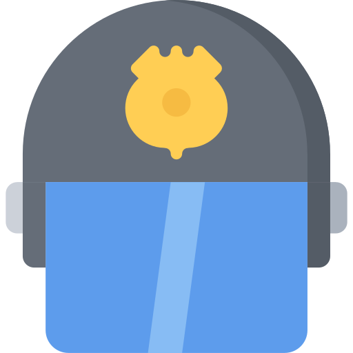 helm Coloring Flat icon