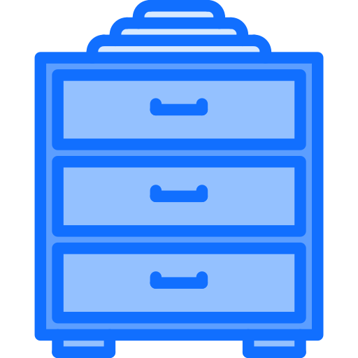 cabinet Coloring Blue Icône