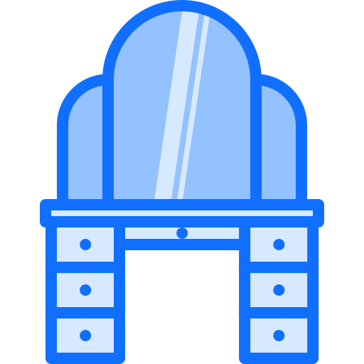 Decoration Coloring Blue icon