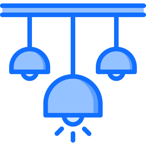 Ceiling Coloring Blue icon