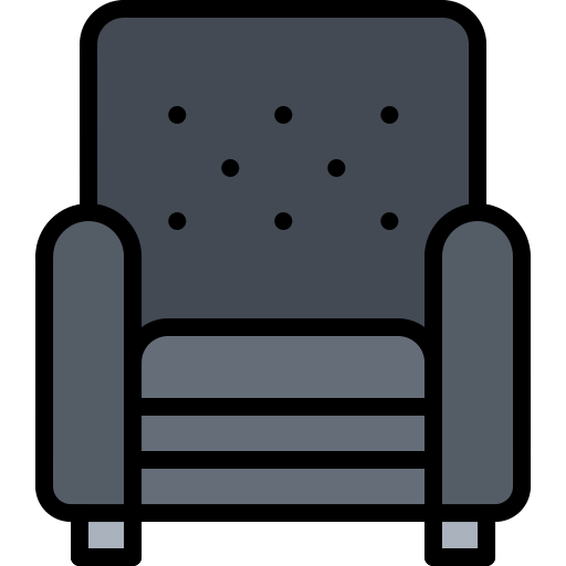 fauteuil Coloring Color Icône