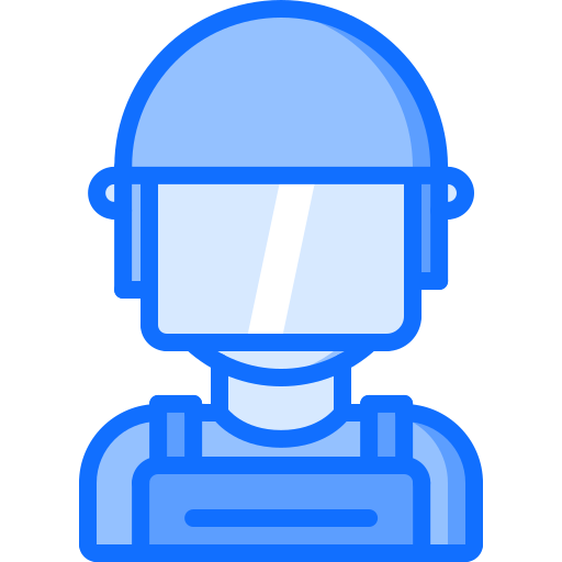 Army Coloring Blue icon
