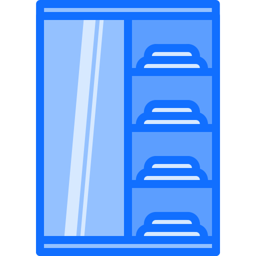 Archive Coloring Blue icon