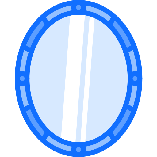 額入り Coloring Blue icon
