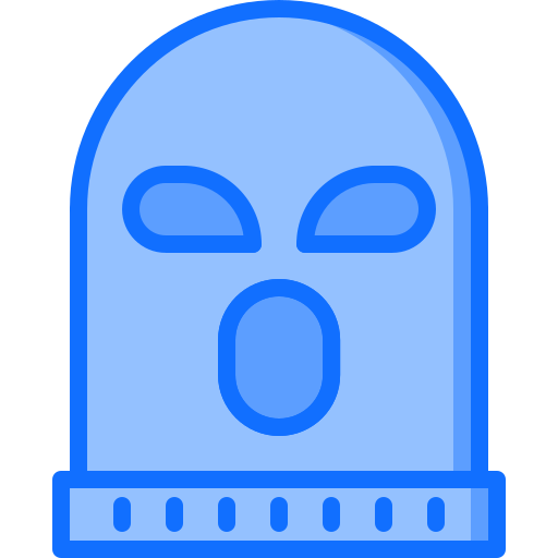 Balaclava Coloring Blue icon