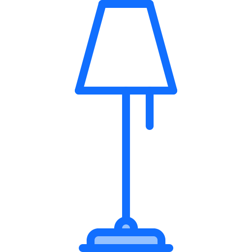 電気の Coloring Blue icon