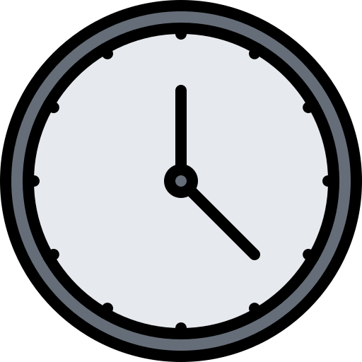円形時計 Coloring Color icon