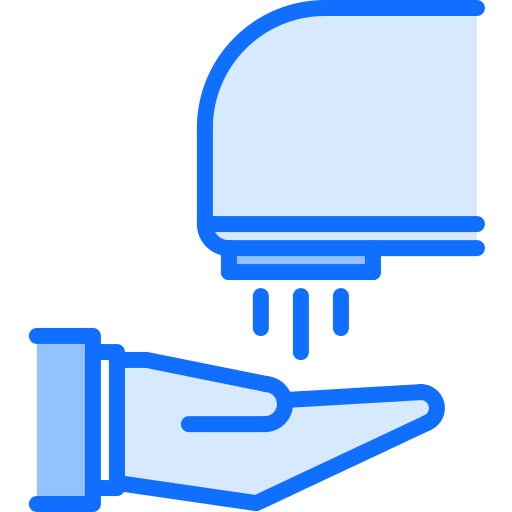 화장실 Coloring Blue icon