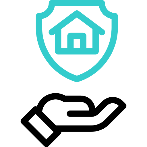 protección del hogar Basic Accent Outline icono