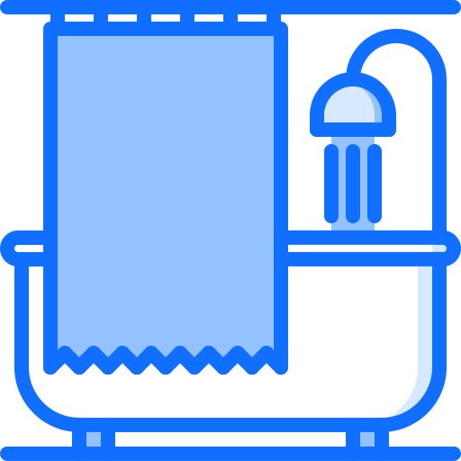 Baño Coloring Blue icono