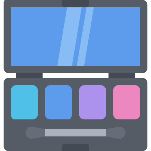 schoonheid Coloring Flat icoon