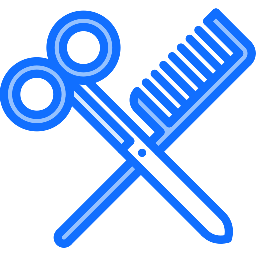Comb Coloring Blue icon