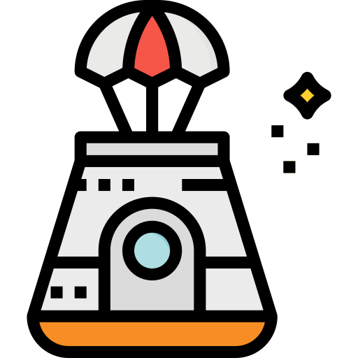 Space capsule photo3idea_studio Lineal Color icon