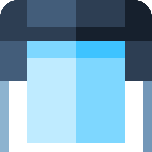 großes format Basic Straight Flat icon