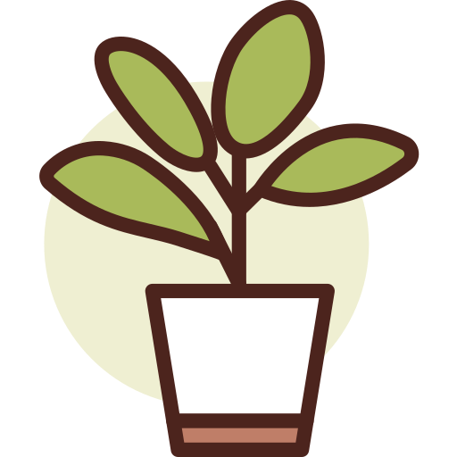 植物 Darius Dan Lineal Color icon