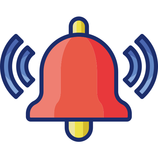 alarma Flaticons Lineal Color icono