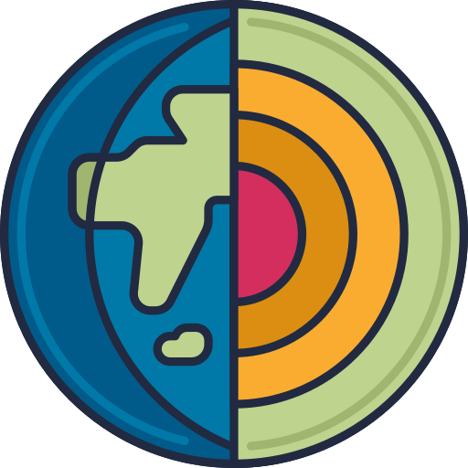 地球 Flaticons Lineal Color icon