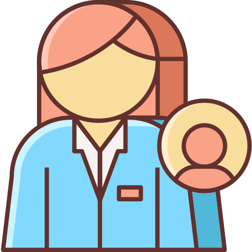 Manager Flaticons Lineal Color icon