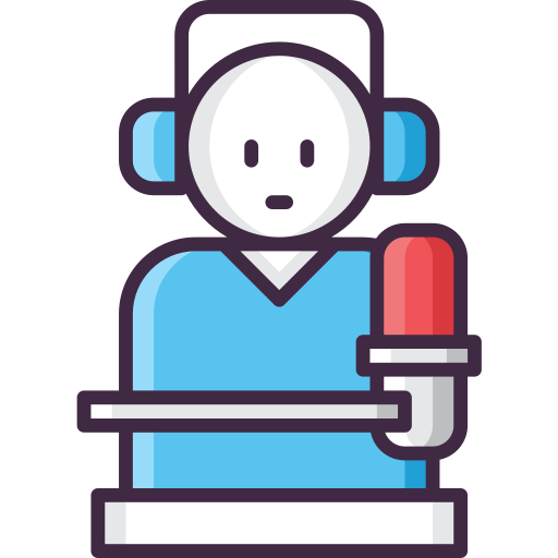 boom-operator Flaticons Lineal Color icoon