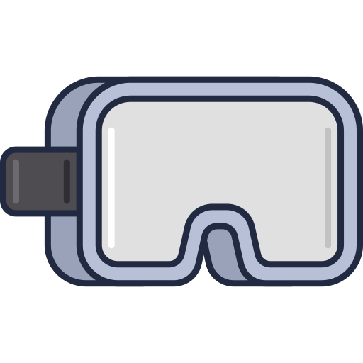 очки для плавания Flaticons Lineal Color иконка