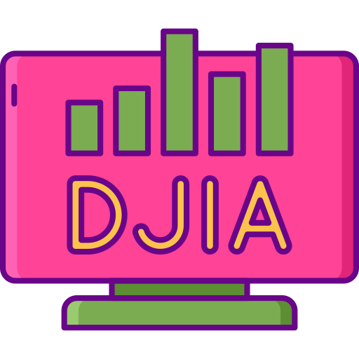 djia Flaticons Lineal Color icona
