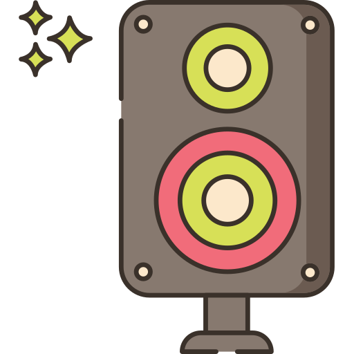 Cassette player Flaticons Lineal Color icon