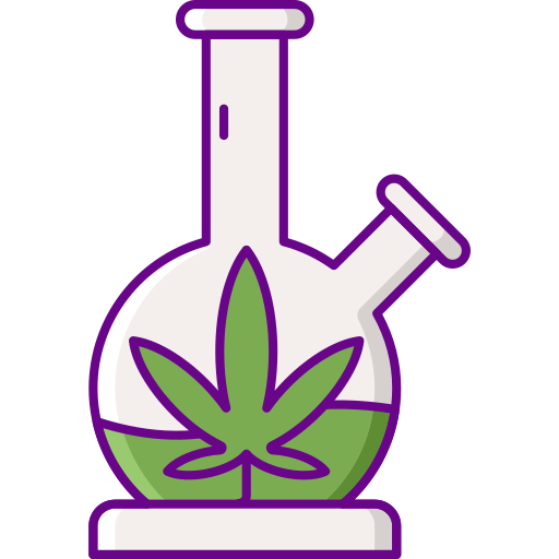 Bong Flaticons Lineal Color icon