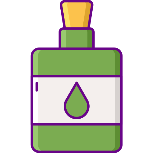 Ethanol Flaticons Lineal Color icono
