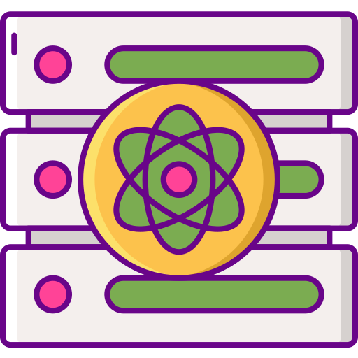 サーバ Flaticons Lineal Color icon