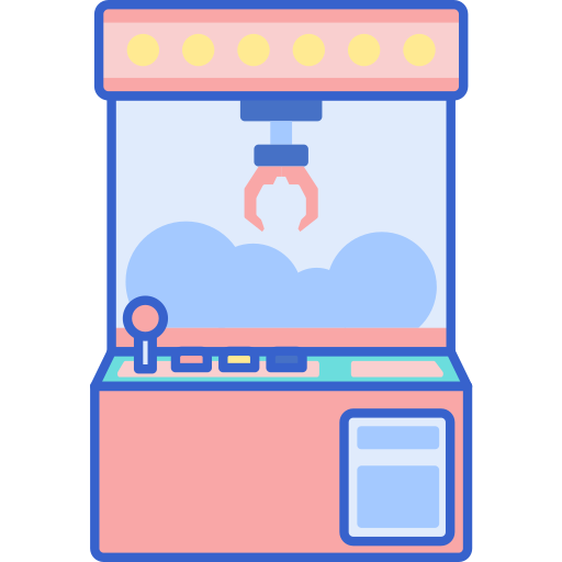 Claw machine Flaticons Lineal Color icon