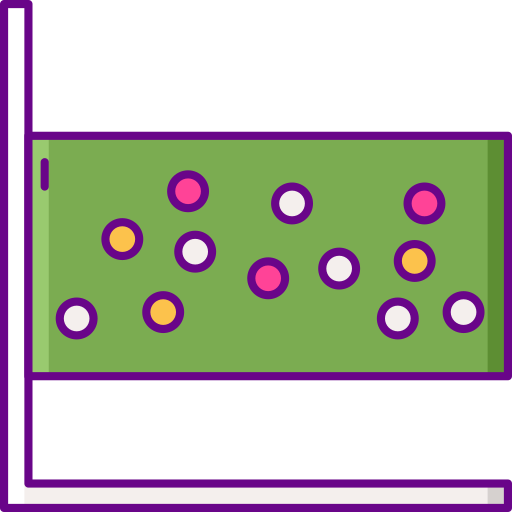 streudiagramm Flaticons Lineal Color icon