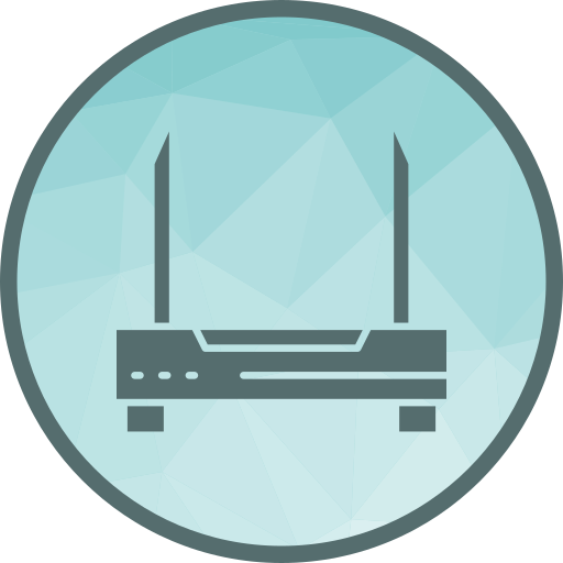 router de wifi Generic color lineal-color icono