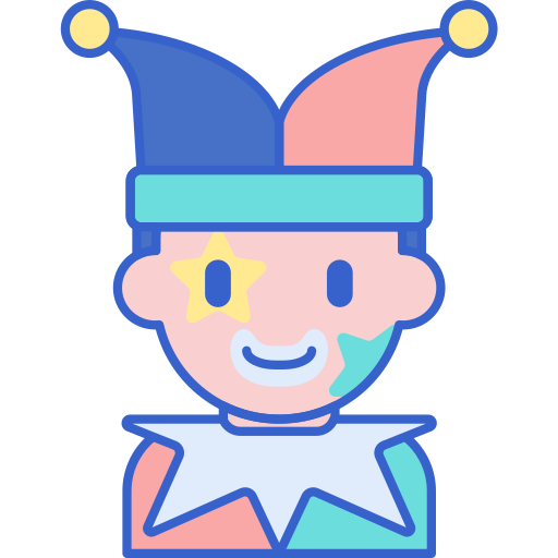 Jester Flaticons Lineal Color icon