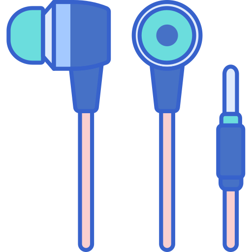 auricolare Flaticons Lineal Color icona