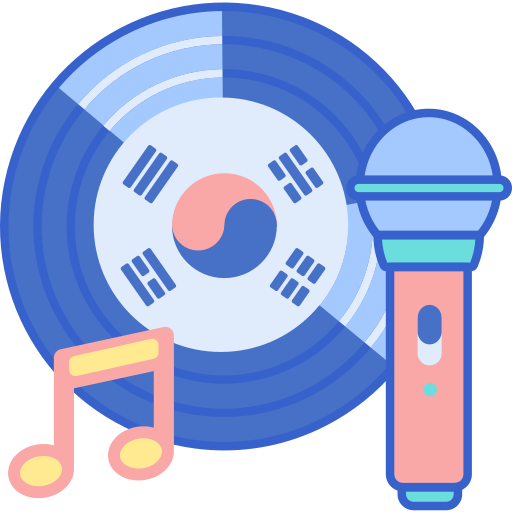 kpop Flaticons Lineal Color icon
