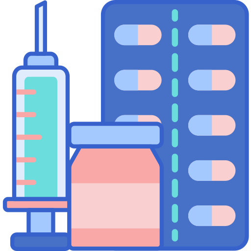 Hormone therapy Flaticons Lineal Color icon