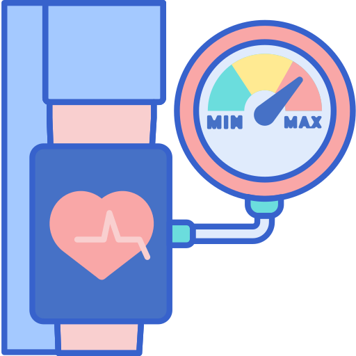 Hypertension Flaticons Lineal Color icon
