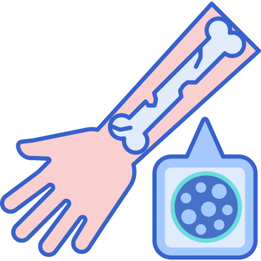 osteoporose Flaticons Lineal Color icoon