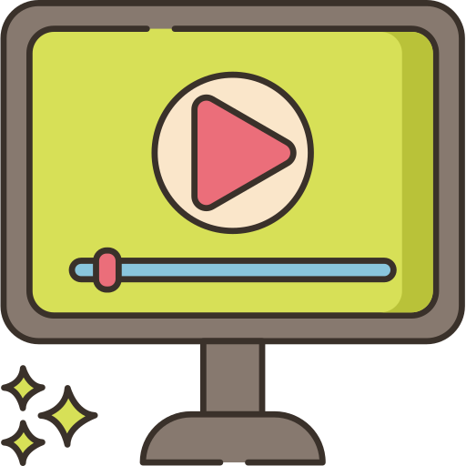 video uitleg Flaticons Lineal Color icoon