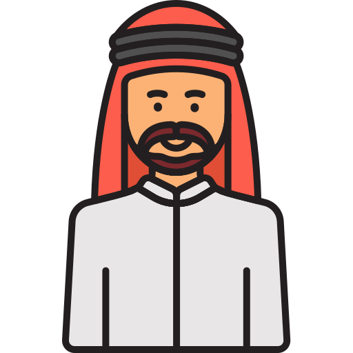 arabisch Flaticons Lineal Color icon