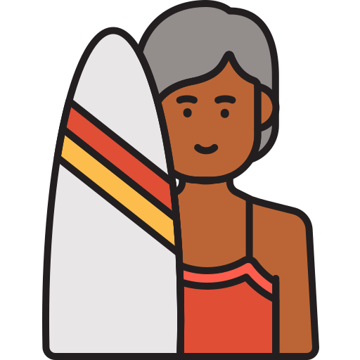 Athlete Flaticons Lineal Color icon