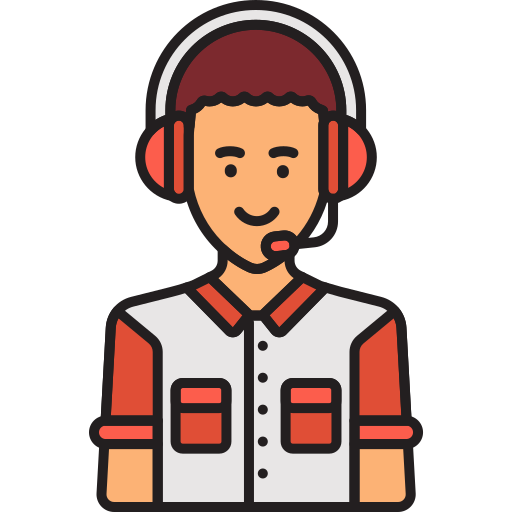 call center Flaticons Lineal Color icon