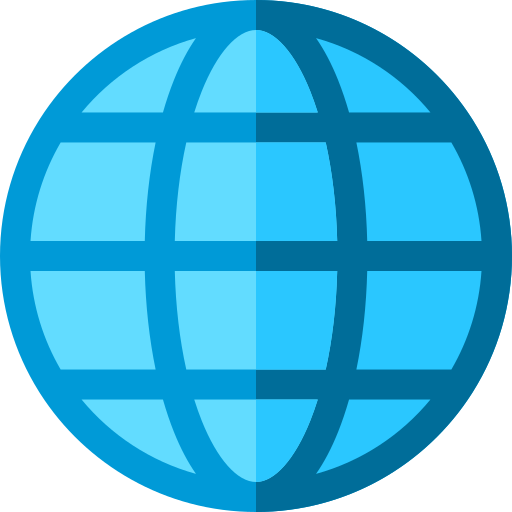 Worldwide Basic Rounded Flat icon