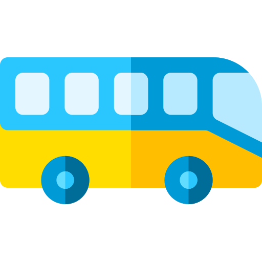 버스 Basic Rounded Flat icon