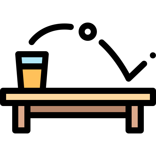 beer pong Detailed Rounded Lineal color иконка