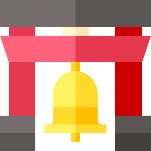 神社 Basic Straight Flat icon