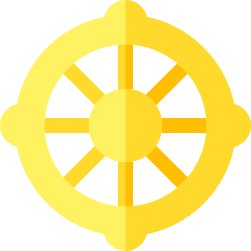 buddhismus Basic Straight Flat icon