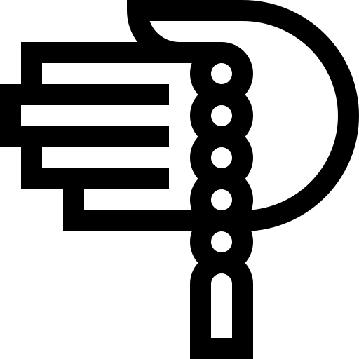 preghiera Basic Straight Lineal icona