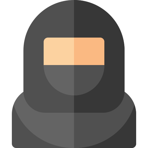Musulmán Basic Rounded Flat icono